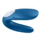 Satisfyer Partner Whale Dual Vibrator – Blue — Photo 3