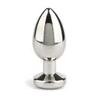 Mr. Steel anālais spraudnis ar dārgakmeni – S – Rozā — Foto 3