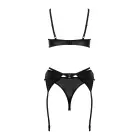 Blackelia 3-osaline pesukomplekt – must – S/M — Foto 2