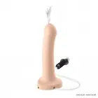 Squirting Cum dildo daļēji reālistisks – L – Melns Foto 1