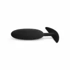 Heavy Fulfiller Silicone Weighted Plug – S – Black — Photo 3
