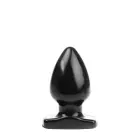 Piko formos analinis kištukas M – 13 cm (5.1″) – Juodas — Nuotrauka 1