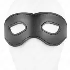 KINK mākslīgās ādas acu pārsējs Model 1 – regulējams melns – 30x7cm — Foto 4