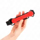 KINK Bone Gag Red with Adjustable Vegan Leather Strap 41-57 cm — Photo 2