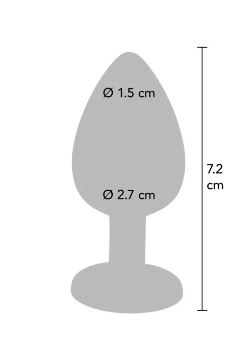 Starlight Booty Jewel Small – L – Sidabrinė Photo