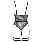 Cottelli LINGERIE nėrinių bodis – juodas – L — Nuotrauka 9