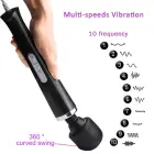 Magic Massager Wand – 10 Vibration Modes — Photo 8