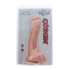 Extreme XXXL realistlik dildo iminapaga – 34 cm (13″) – Nahavärv — Foto 3