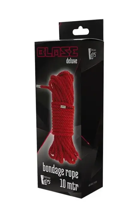 Blaze Deluxe Bondage Rope 10m – Red