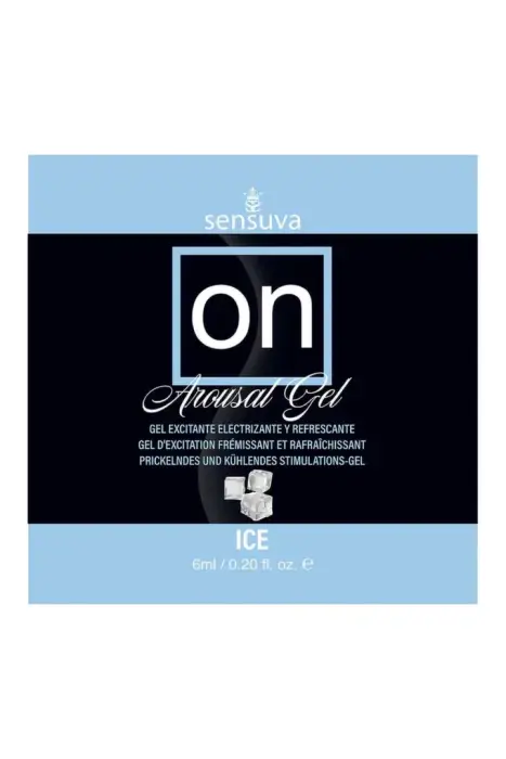 Sensuva ON Ice Arousal Gel 6ml – охлаждающий интимный гель на водной основе