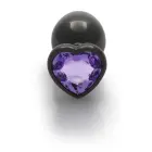 Heart Gem Butt Plug – L – 18 – 20 cm – Purple — Photo 4