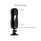 Dual-Sided Vibrating Masturbator – Black — Photo 15