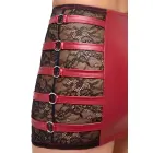 Cottelli PARTY punane wet look crop top ja mini seelik komplekt – L — Foto 5
