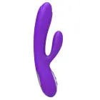 Wibrator-Joker Heating Double Rabbit Vibrator – 18–22 cm – Purple — Photo 2
