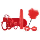 Loveboxxx I Love Red couples gift set – 6 pcs – red — Photo 2