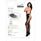MissO P101 Black Tights with Open Crotch XXL – Shiny Finish — Photo 2
