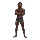 Male Power Sport Mini Short – Black – XL — Photo 5