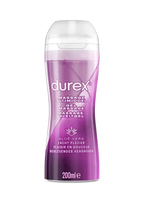 Durex Play Massage 2-in-1 Aloe Vera Lubricant and Massage Gel – 200 ml