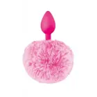 Roosa pompooniga anaaltapp – 12 cm — Foto 1