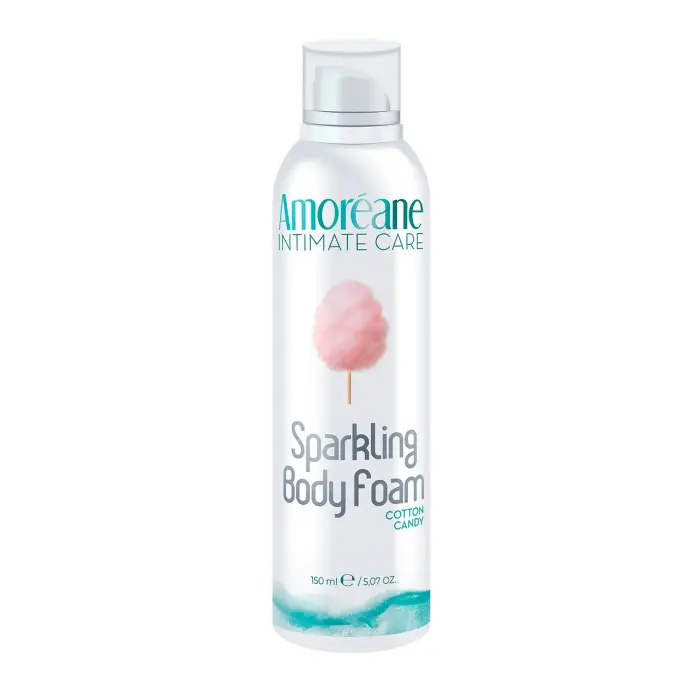 Amoreane Sparkling Body Foam – Cotton Candy – 150 ml