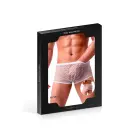 Paris Hollywood Men's Fishnet Boxer Shorts – Black – S/M — Photo 5