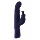 EVOLVED Rabbit Vibrator Big Deal Black двухмоторный гибкий силиконовый вибратор, 26 см — Фото 2