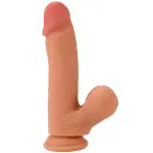 Reālistisks dildo – 19 cm (7.5″) – miesas krāsa — Foto 9
