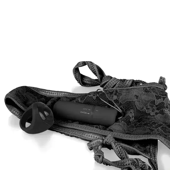 The Screaming O My Secret Remote Panty Vibe valkājams vibrators – melns