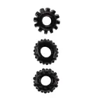 All Time Favorites 3-Pack Cock Rings – Black — Photo 2