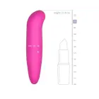 Мини G-точечный вибратор – 10 cm (4″) – розовый — Фото 5