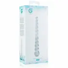 Glas No. 20 lodīšu stikla dildo – 18 cm (7″) – caurspīdīgs — Foto 5
