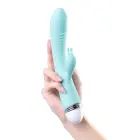 Toyfa Iris Flovetta вибратор с клиторальным стимулятором – 22 cm – зеленый — Фото 6