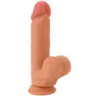 Reālistisks dildo – 19 cm (7.5″) – miesas krāsa — Foto 6