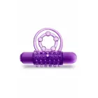 Blush Play With Me The Player Vibrating Dual Support Ring – Blue — Photo 1