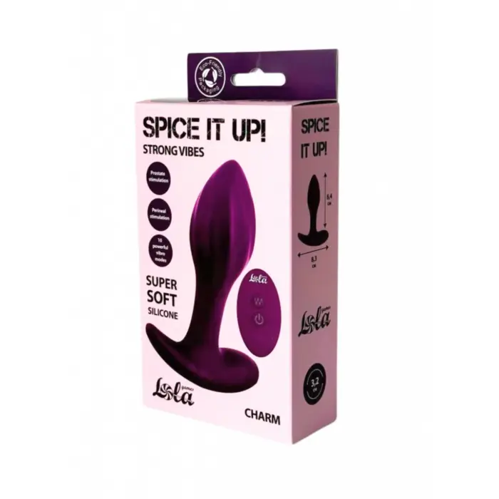 Spice it Up Charm vibreeriv anaaltapp – 10.3 cm – Must