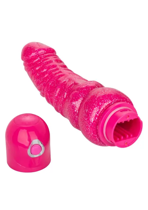 Lady Boner elastīgs vibrators – rozā Foto 2