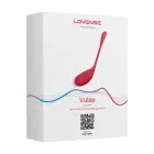 Vulse - App-controlled Thrusting Egg Vibrator - Red — Photo 1