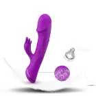Rubberco izliekts klitora stimulators – ar 9 vibrācijas funkcijām – violets — Foto 4