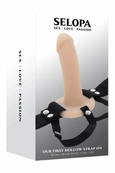 SELOPA Our First dobais strap-on dildo – 14 cm (5.5″)