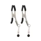 TABOOM Non-Adjustable Nipple Clamps with Beads – Silver — Photo 4
