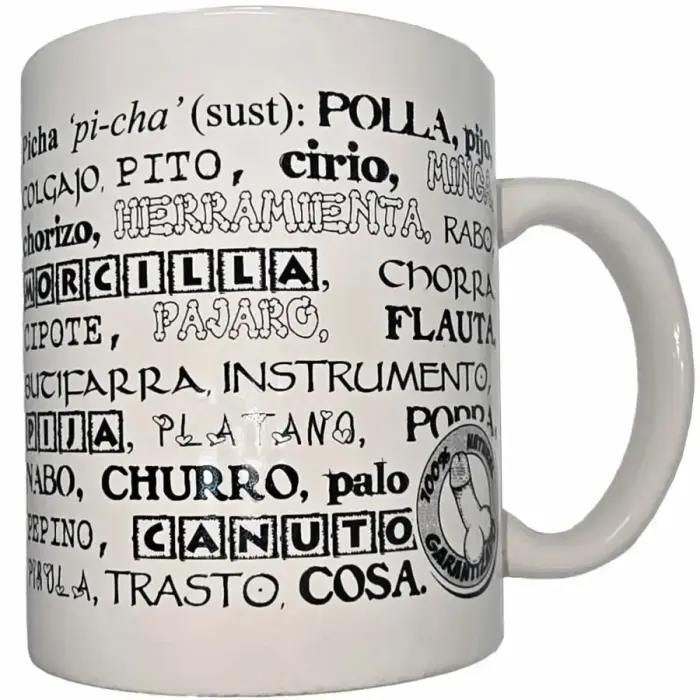 Diverty Sex Ceramic Mug 370 ml – humorous text – white