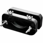 Metal Hard – adjustable wooden ball crusher with wing nuts – black — Photo 3