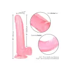 Queen Size Dildo – 20 cm (8″) – Rožinis — Nuotrauka 3