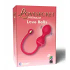 Lovesecret Premium programėle valdomi Kėgelio kamuoliukai – rožiniai — Nuotrauka 1