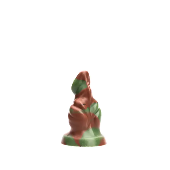 Kiotos Revolt Green Army 10 Medium – silikona dildo – 14,5 cm