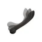Bendy Ecsta-Flex Dildo – 20 cm – Black — Photo 3