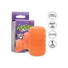 Pop Sock! Ribbed masturbators – oranžs — Foto 7
