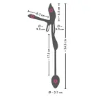 Couples Choice RC multifunktsionaalne vibraator – mitmevärviline Photo