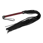 Leather Flogger – Red/Black — Photo 1