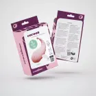 Cocoon перезаряжаемое виброяйцо с пультом управления – 8.5 cm (3.15″) – розовый — Фото 1